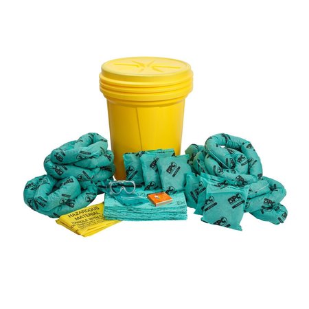 BRADY SPC ABSORBENTS HazWik High Visibility 30 Gallon Spill Kit SKHAZ30